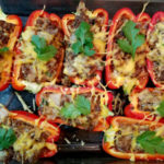 beef pepper boats recipe without tomatoes